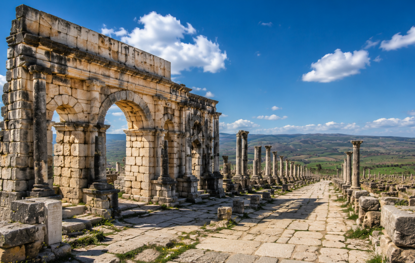 Private Transfer from Fes to Rabat via Volubilis- Meknes