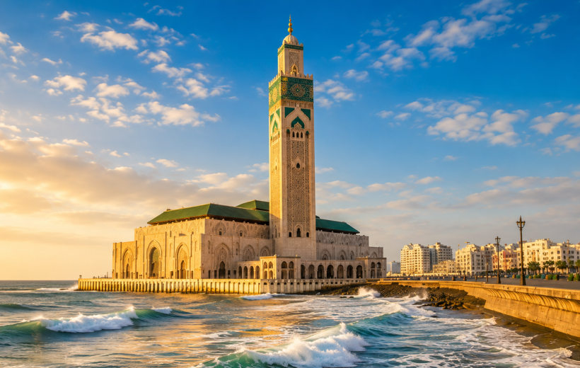 Private transfer from Fes to Casablanca via Rabat